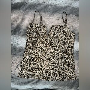 SHEIN Leopard Print Camisole Top